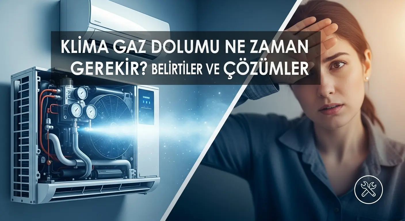 Klima manometre ölçümü